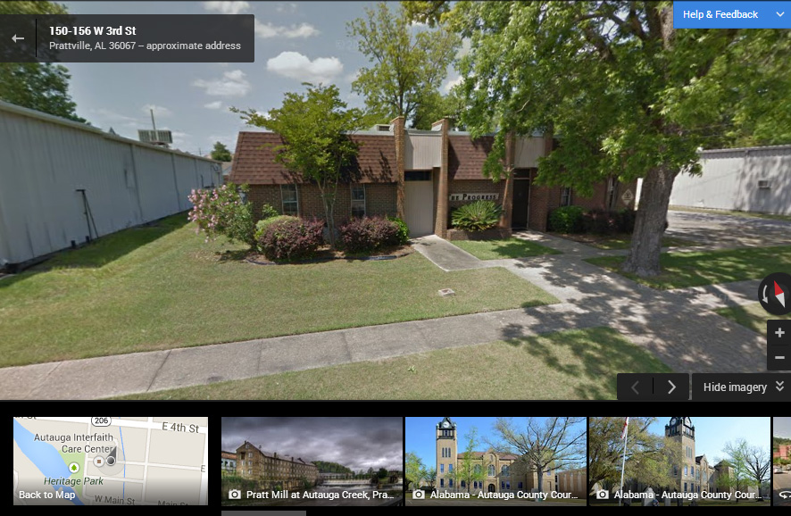 Google Street View of The Progress in Prattville, Ala.