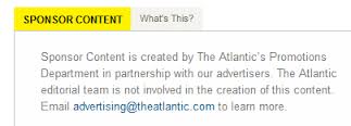 The Atlantic’s Sponsored Content disclaimer.